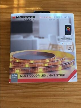 Monster IlluminEssence Multicolor LED Light Strip - White/Yellow
